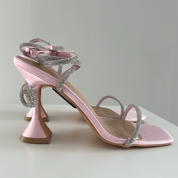 Pink Rhinestone Heels - Picture 7 of 10